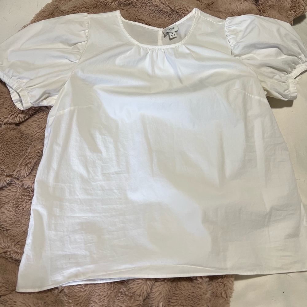 J. Crew Puff Sleeve Blouse